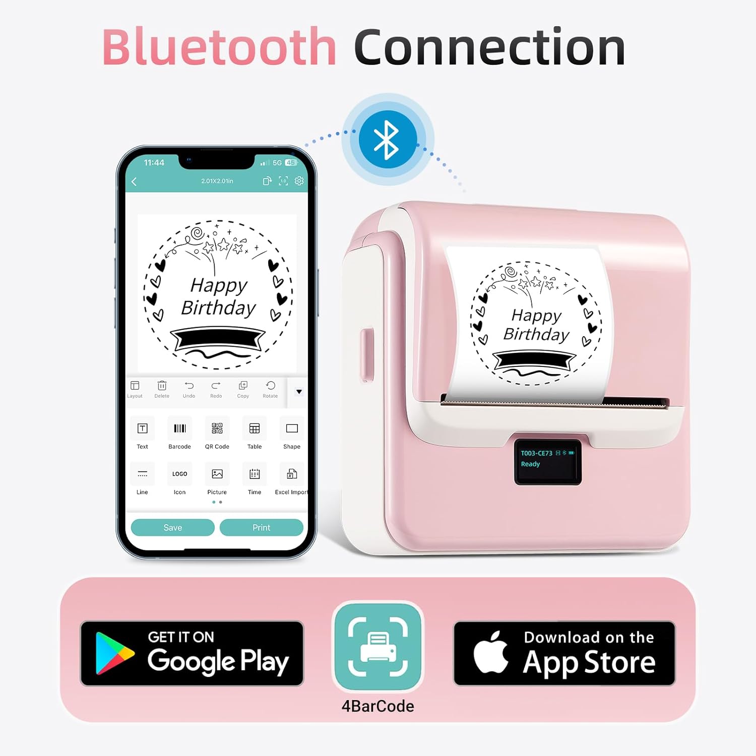 Thumbnail 3 de ORGSTA T003 imprimante thermique 50 mm/s 🖨️