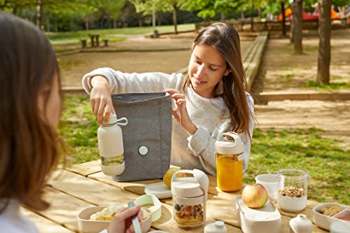 Detalle 2 de Lékué To Go Organic Bolsa para almuerzo 4 l 🍱