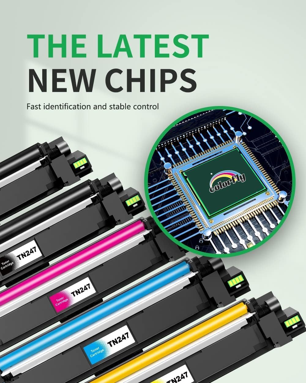 Thumbnail 3 de TN247 Kompatibles Toner Pack 5er Set 🖨️