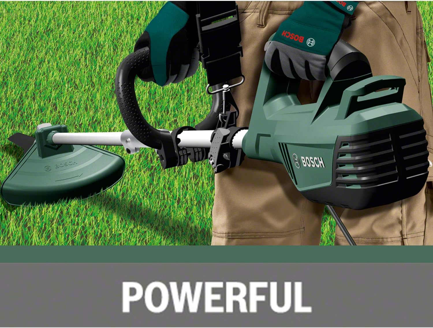 Thumbnail 3 de Bosch AFS 23-37 strimmer with three-prong blade and cutting line spool (1000W)