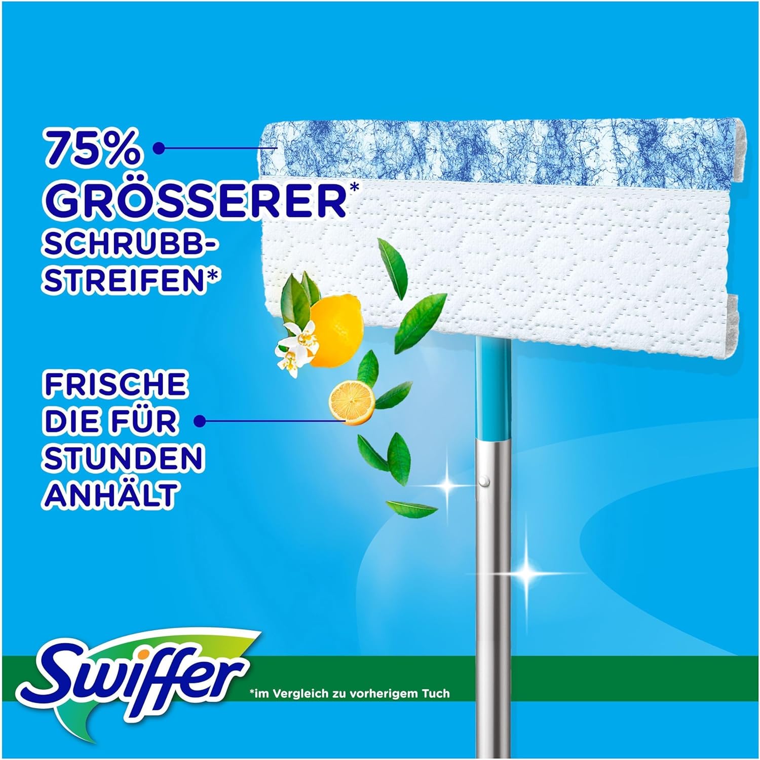 Detalle de Swiffer Bodenwischer Nachfüllpackung 60 Stück 🧹
