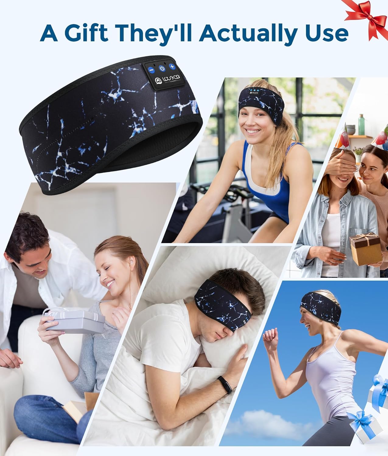 Thumbnail 6 de LOVE EYE Bluetooth 5.4 Sleep Headphones Headband