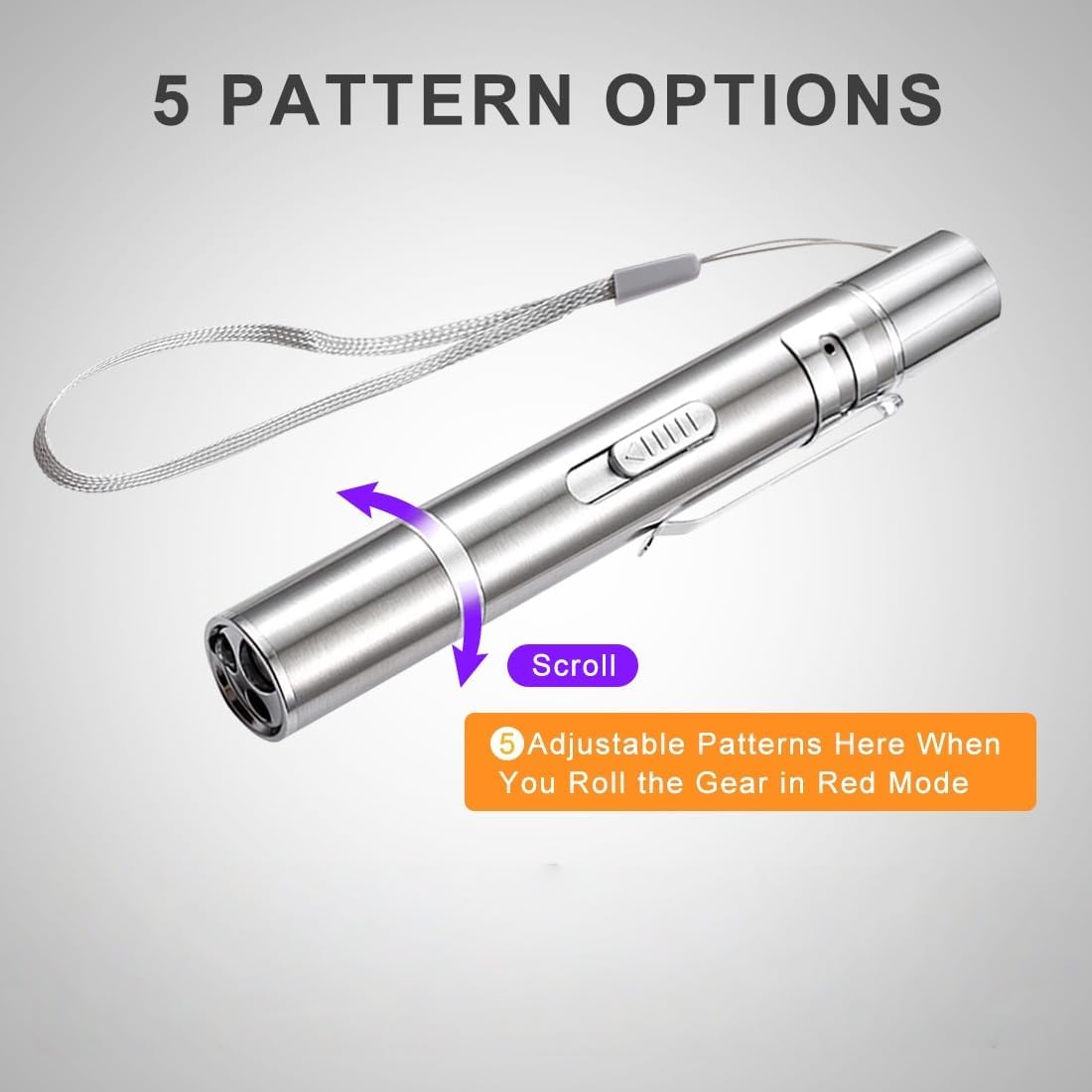 Thumbnail 2 de JARUFEE 7-in-1 Electric LED Interactive Cat Toy (2-Pack) – USB rechargeable indoor cat exercise & chase trainer