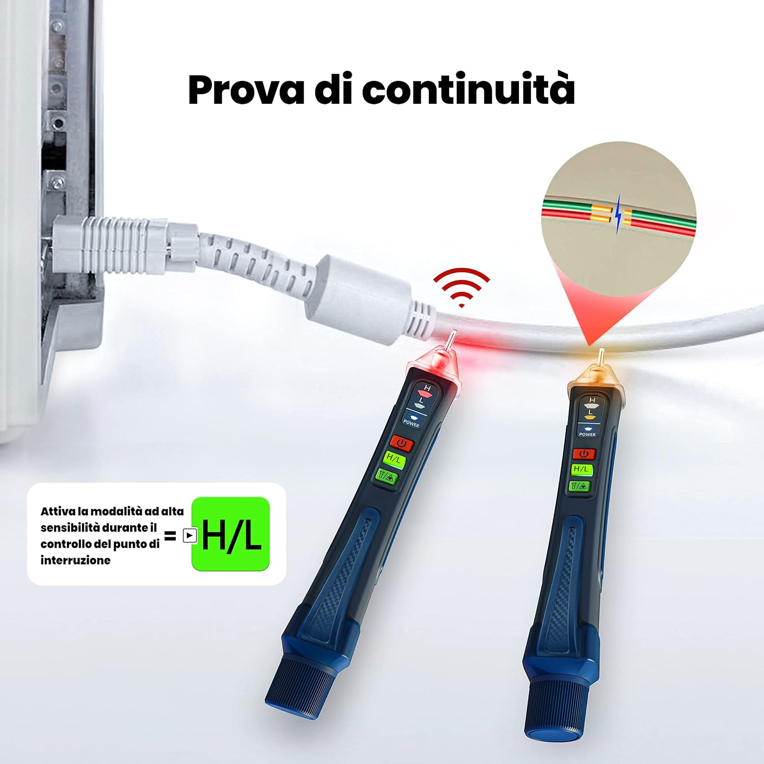 Thumbnail 4 de VENLAB Cercafase con Penna Torcia 12-1000V