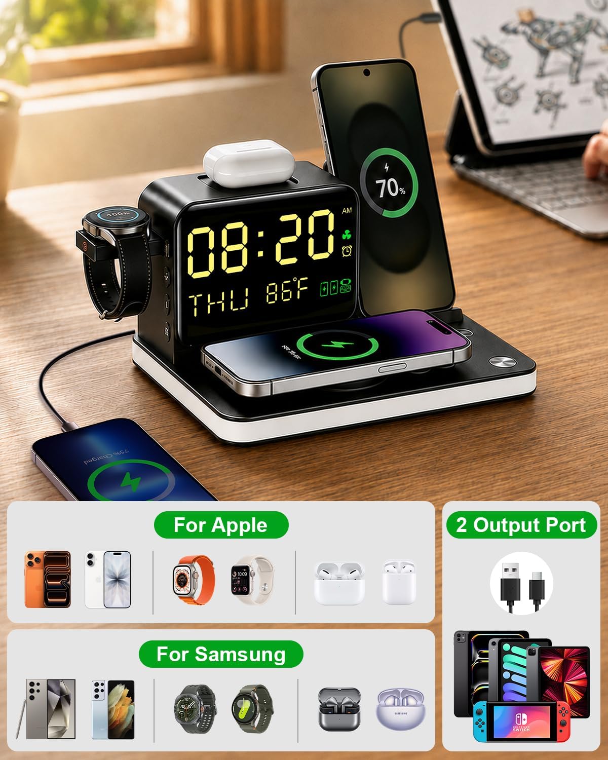 Thumbnail 3 de Wireless Charging Station 25W