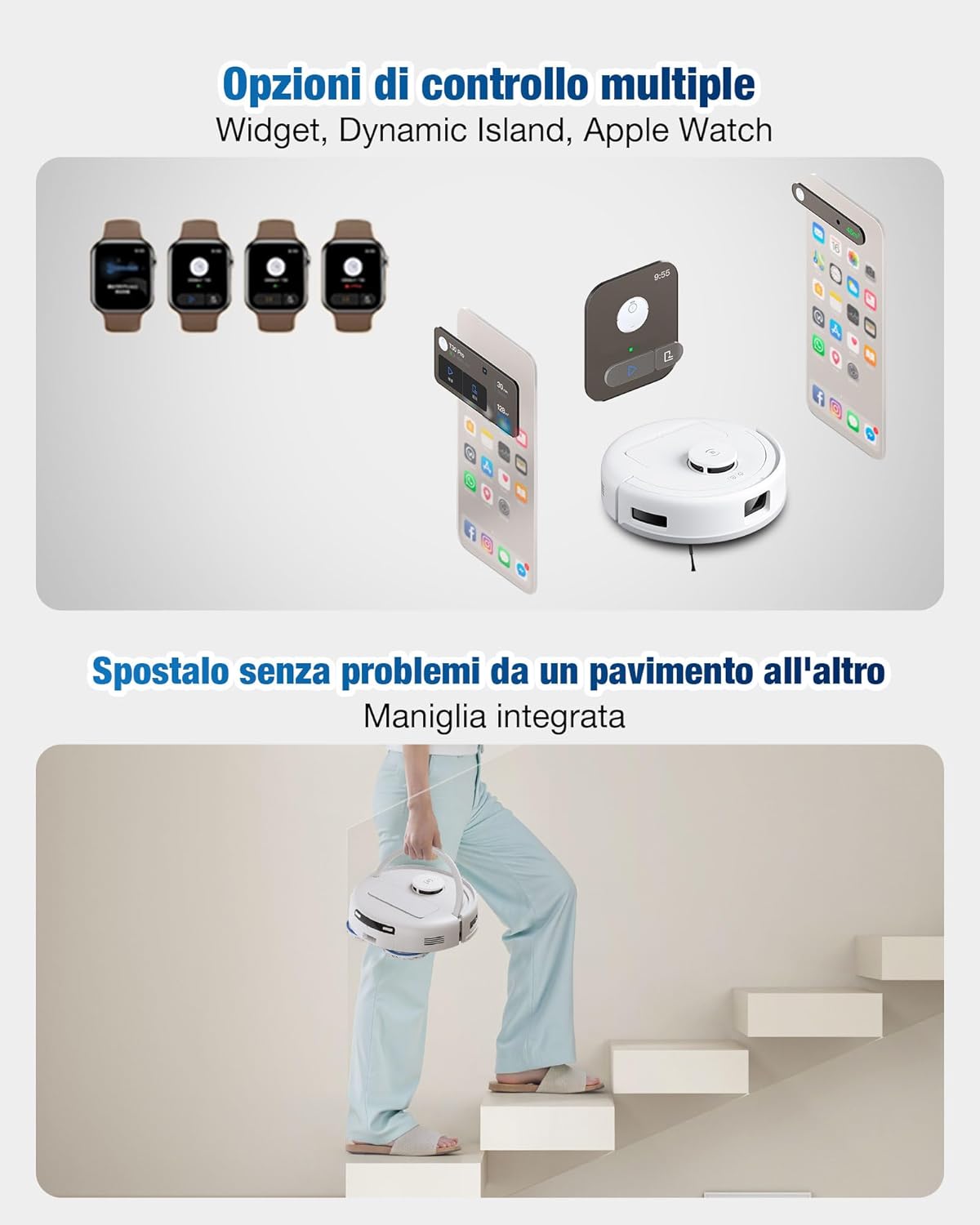 Thumbnail 6 de ECOVACS DEEBOT MINI con funzione lavapavimenti e stazione OMNI Mini