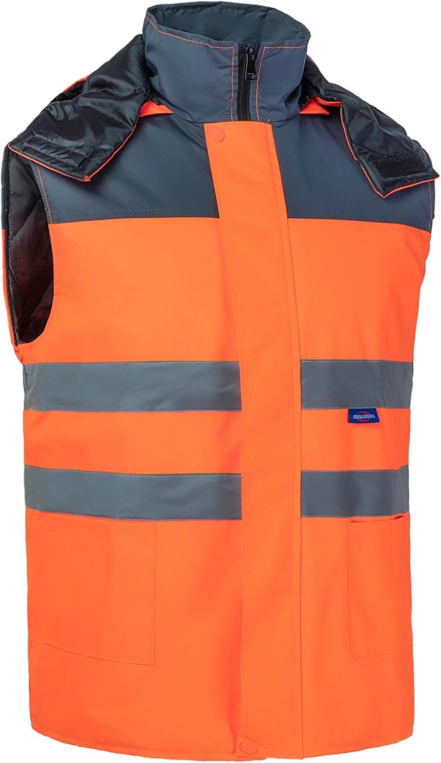 Oralidera Gilet de Travail Réfléchissant 2 po