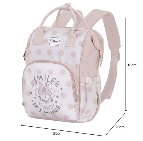 Thumbnail 8 de KARACTERMANIA Minnie Mouse Dear Mochila Mommy, salmón