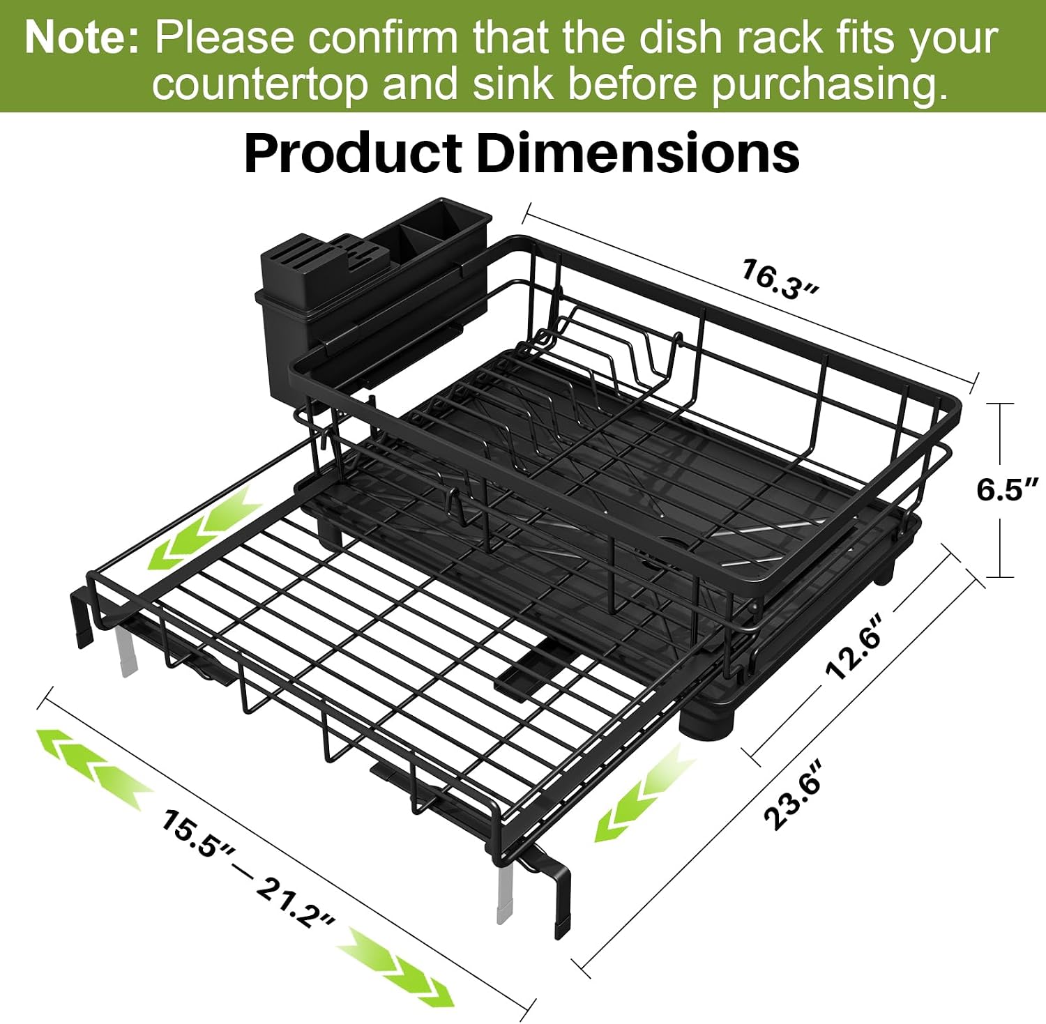 Thumbnail 1 de Caktraie Dish Drying Rack