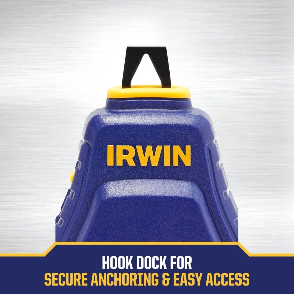 Detalle de IRWIN STRAIT-LINE Speedline IWHT48442 Chalk Reel, 100 ft, 3:1 Gear Ratio