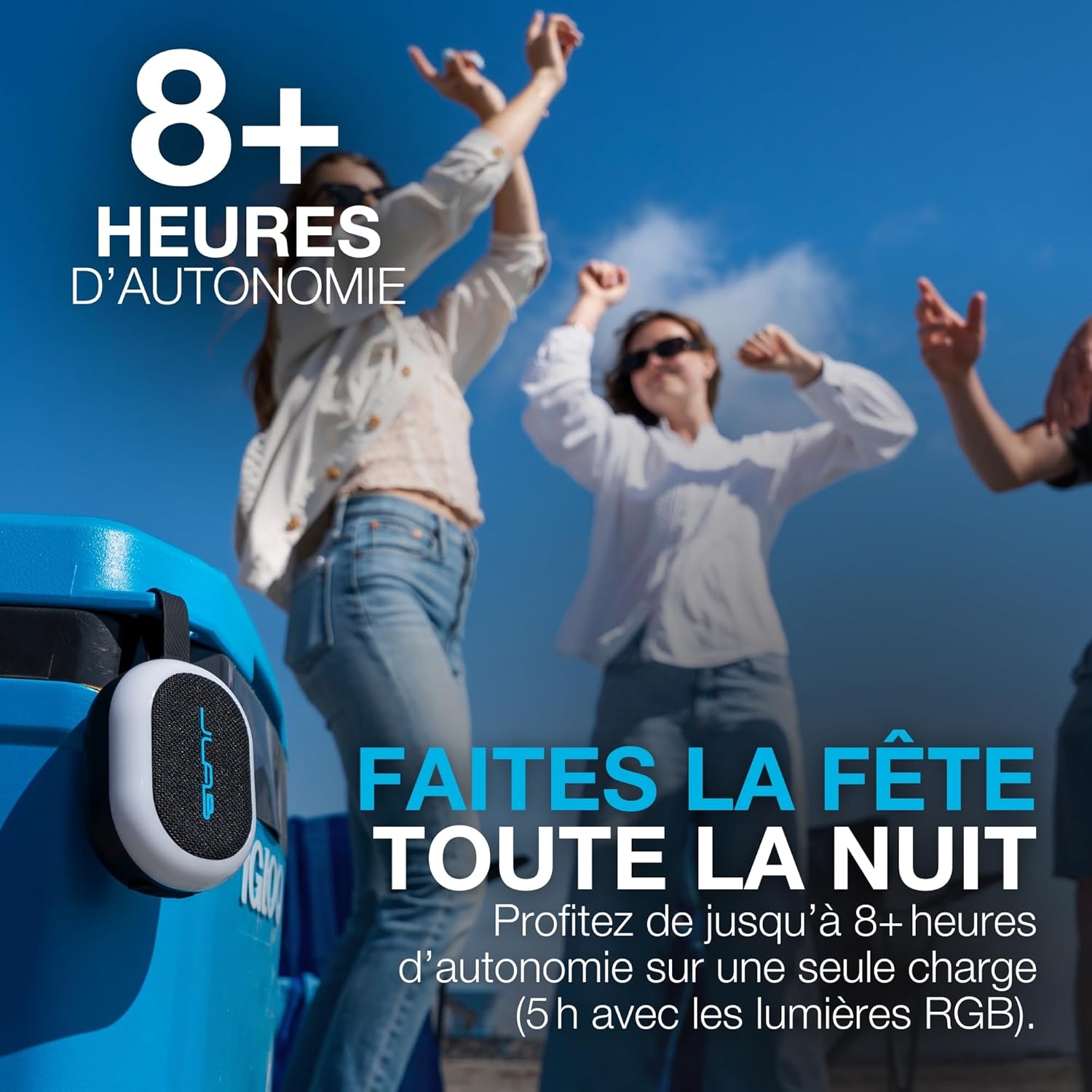 Thumbnail 1 de JLab Pop Party Enceinte Bluetooth 5W