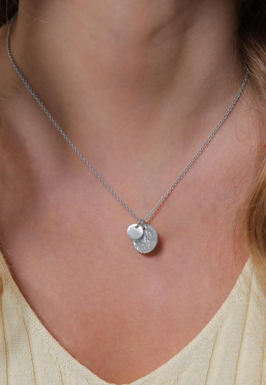 Thumbnail 5 de Elli Halskette Geo Plättchen 925 Sterling Silber