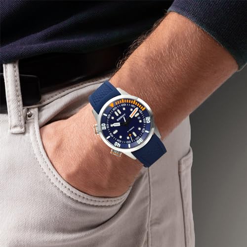 Thumbnail 7 de BERNY Montre de plongée pour hommes 20ATM — Mouvement automatique, verre saphir et luminescente