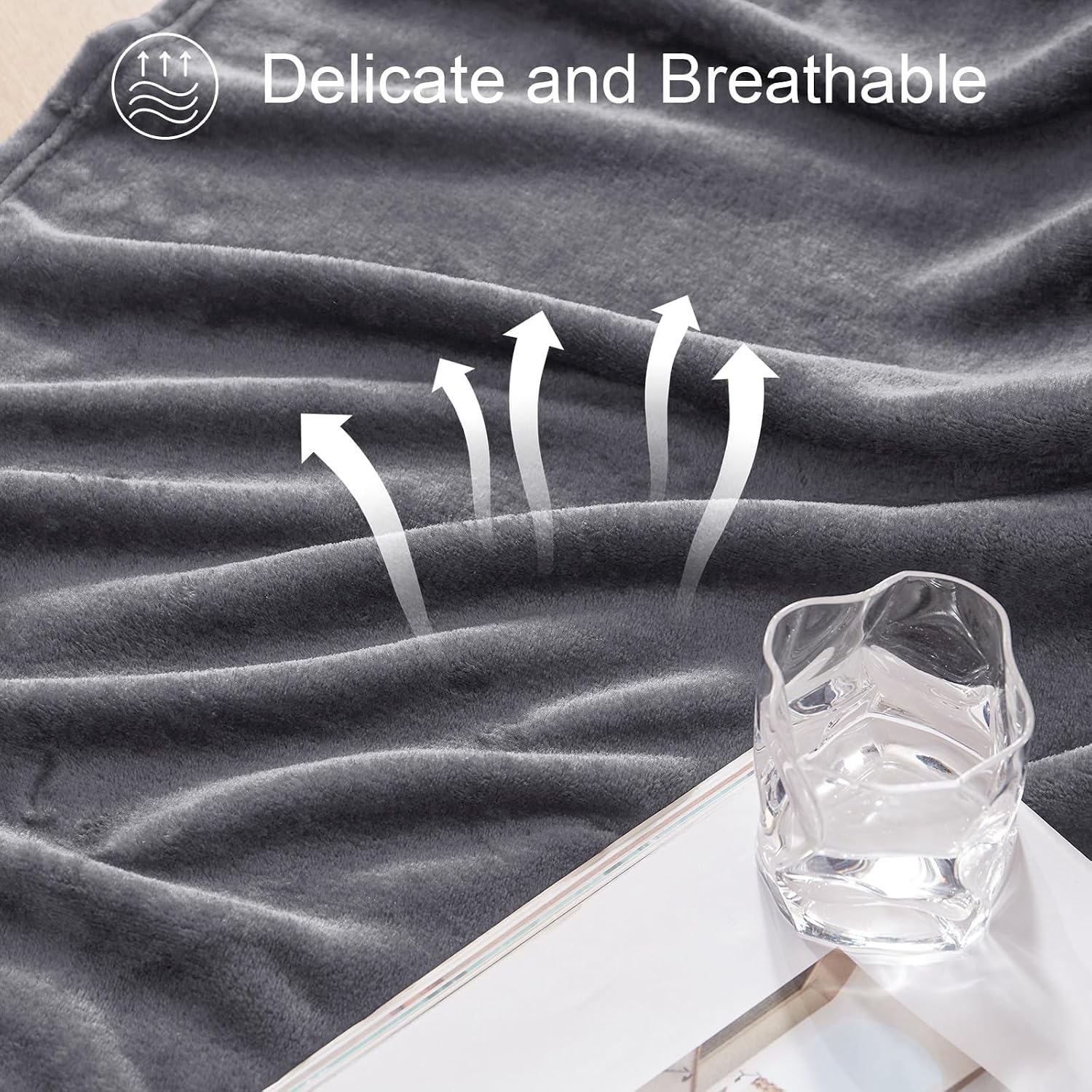 Thumbnail 5 de Exclusivo Fleece Throw Blanket, 50x70 Inches
