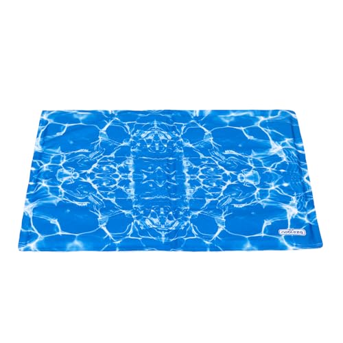 Detalle de Nobleza Alfombra Refrescante para Perros y Gatos con Gel Auto-Refrigerante 50x40 cm (Azul)