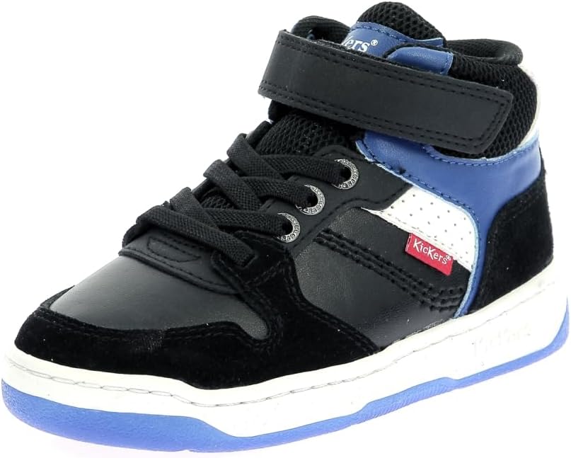 Detalle de Kickers Unisex Kinder KickadoSneaker – solide Alltags-Sneaker mit regulärer Passform