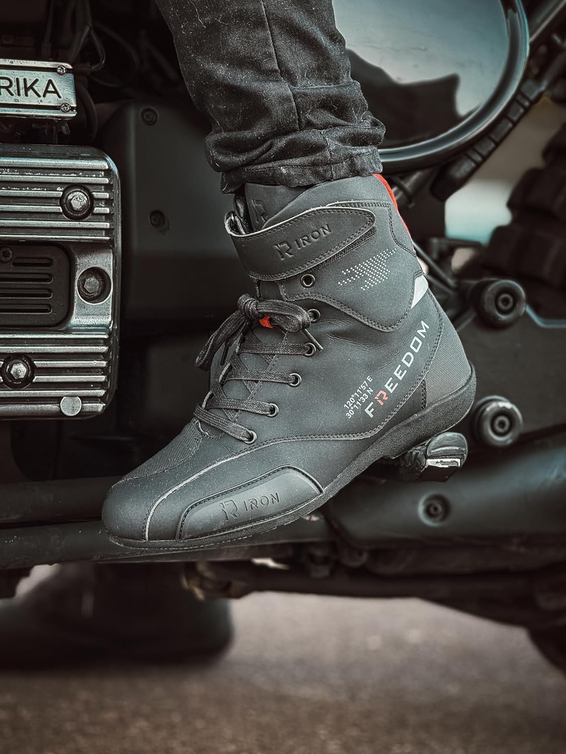Thumbnail 2 de RIDEIRON R-MS6007: stivali da moto uomo con certificazione CE e protezione caviglia