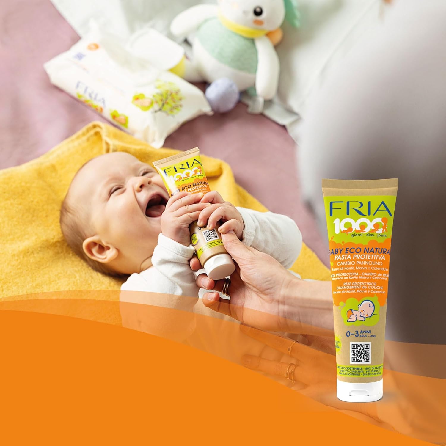 Thumbnail 2 de Fria 1000 Giorni Crema Cambio Pannolino Protettiva Baby Eco Natural - 100 ml