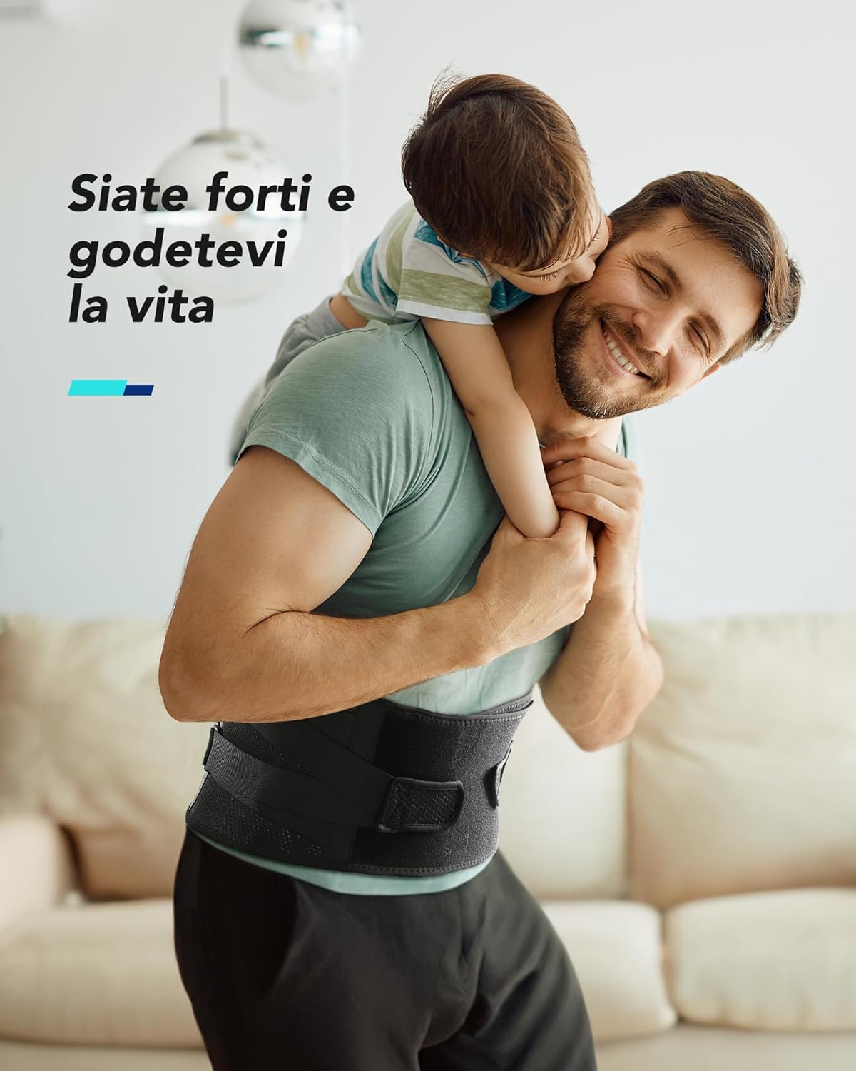 Thumbnail 4 de Fitomo Fascia Lombare Supporto Schiena con supporto ergonomico e stecche in fibra di carbonio