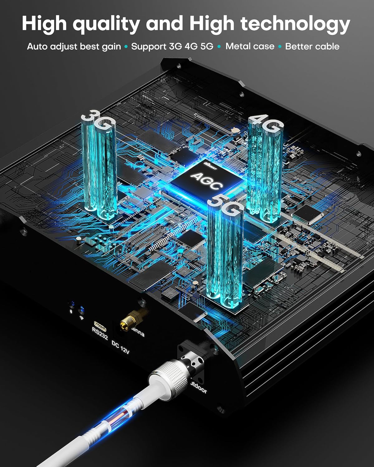 Thumbnail 4 de Cell Phone Booster Cover 6000 sq ft signal booster