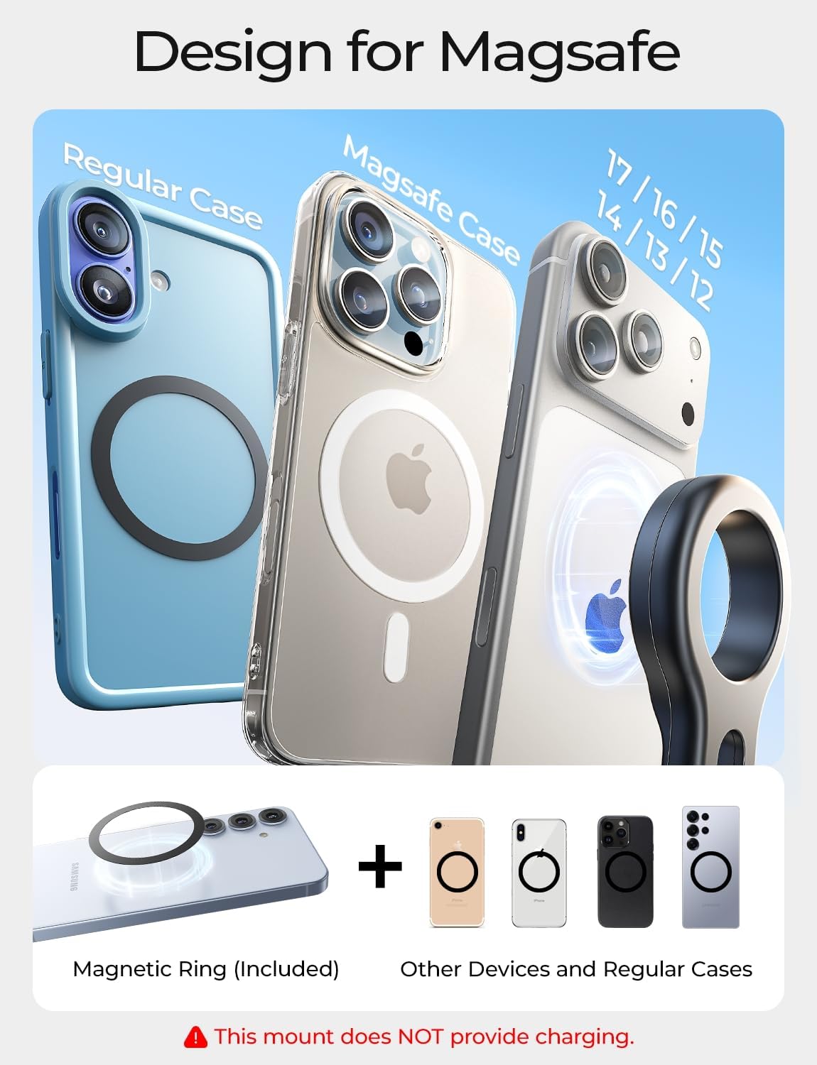Thumbnail 2 de LISEN MagSafe Car Mount 2026 for iPhone