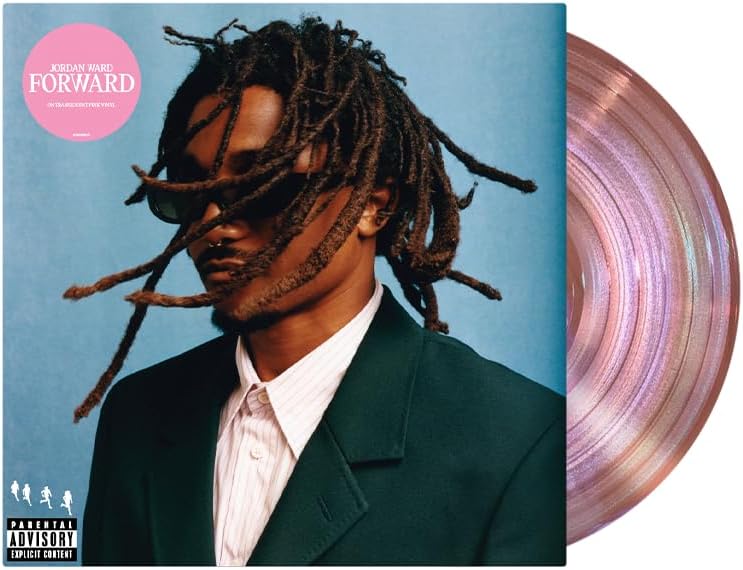 Detalle de Jordan Ward FORWARD Translucent Pink LP Record