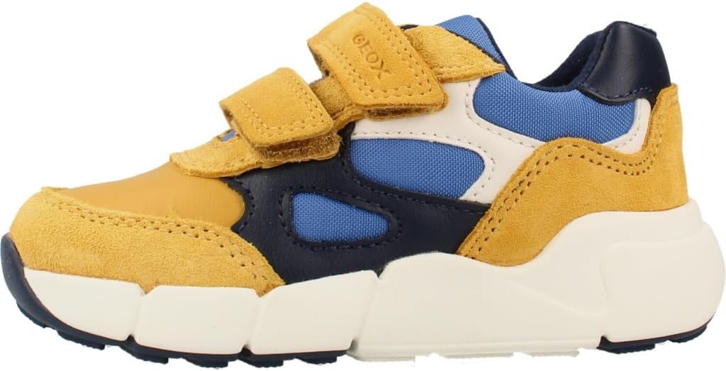 Detalle de Geox Jungen B Flexyper Mini BoySneaker – Atmungsaktiv und flexibel