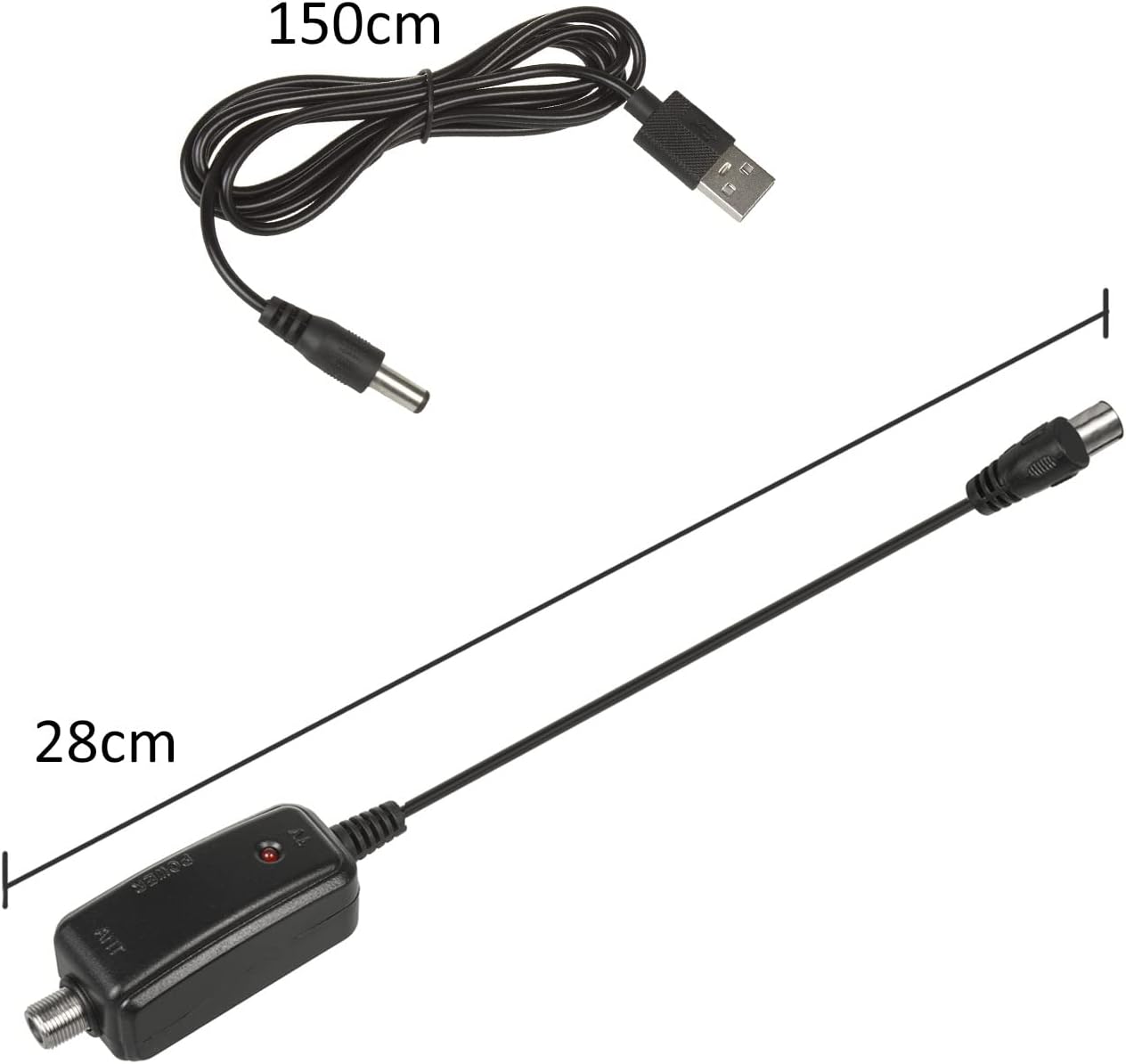 Thumbnail 4 de Maclean MCTV-697 connecteur USB 85 cm