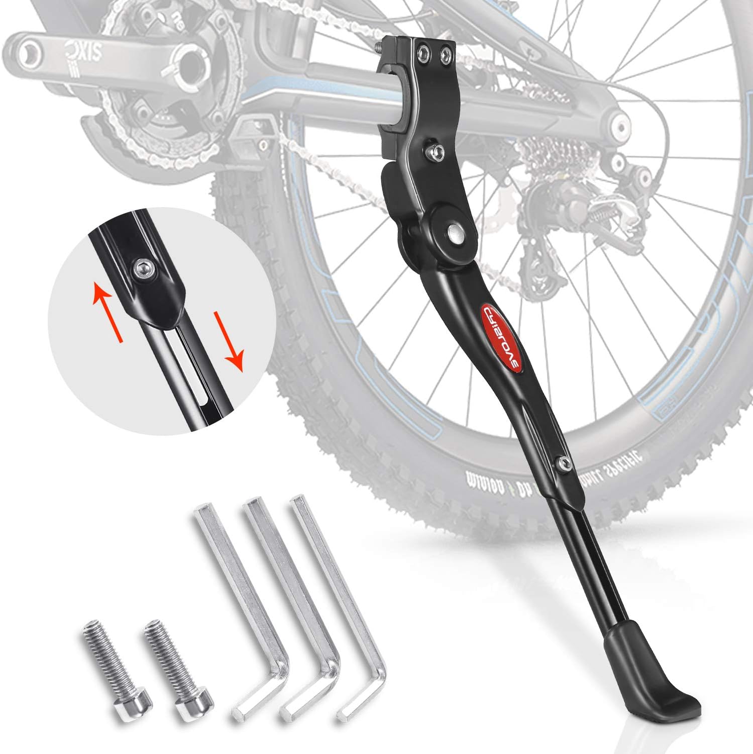 Detalle de Crislove bike kickstand for 24-28 inch wheels