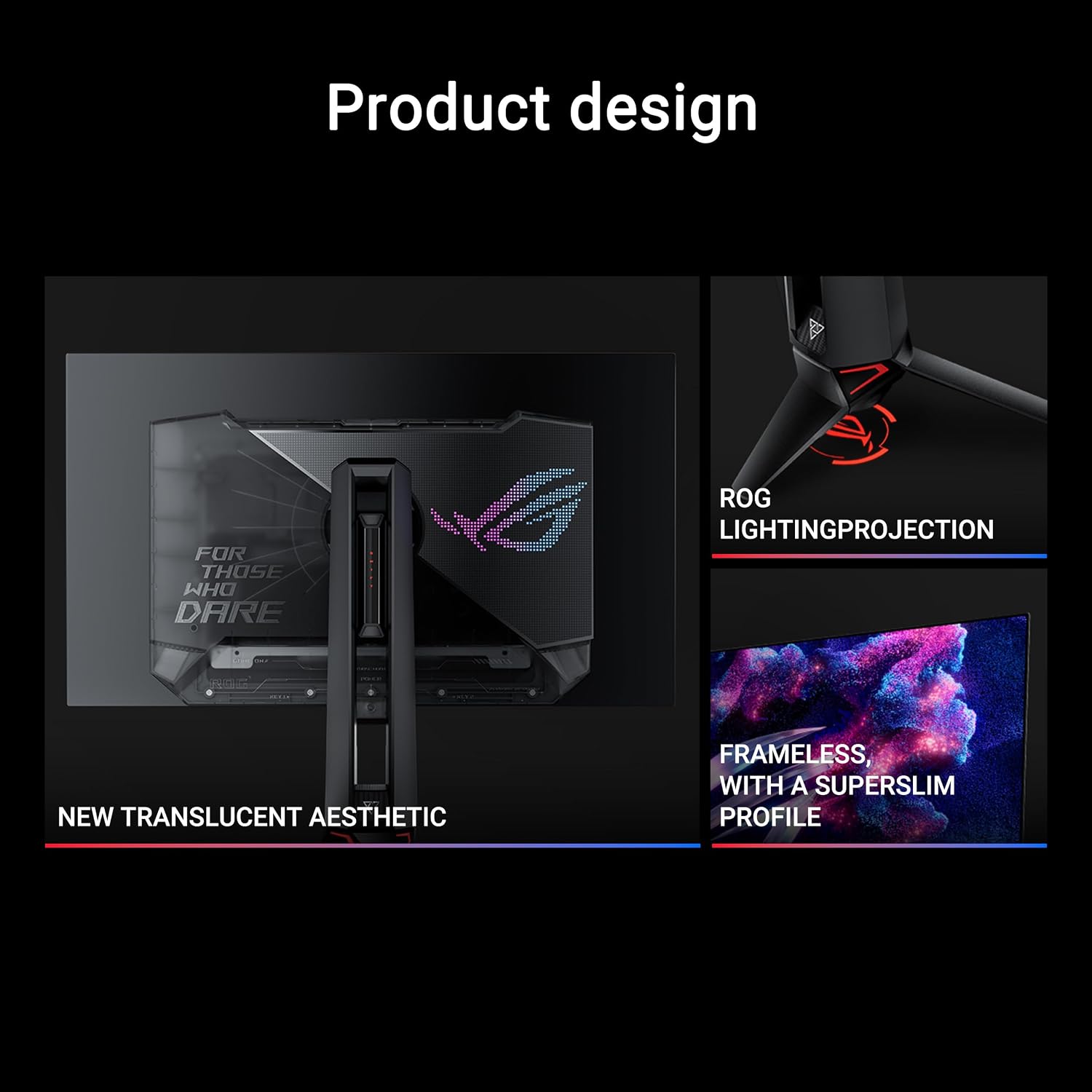 Thumbnail 3 de ASUS ROG Swift OLED 27" 1440P Monitor