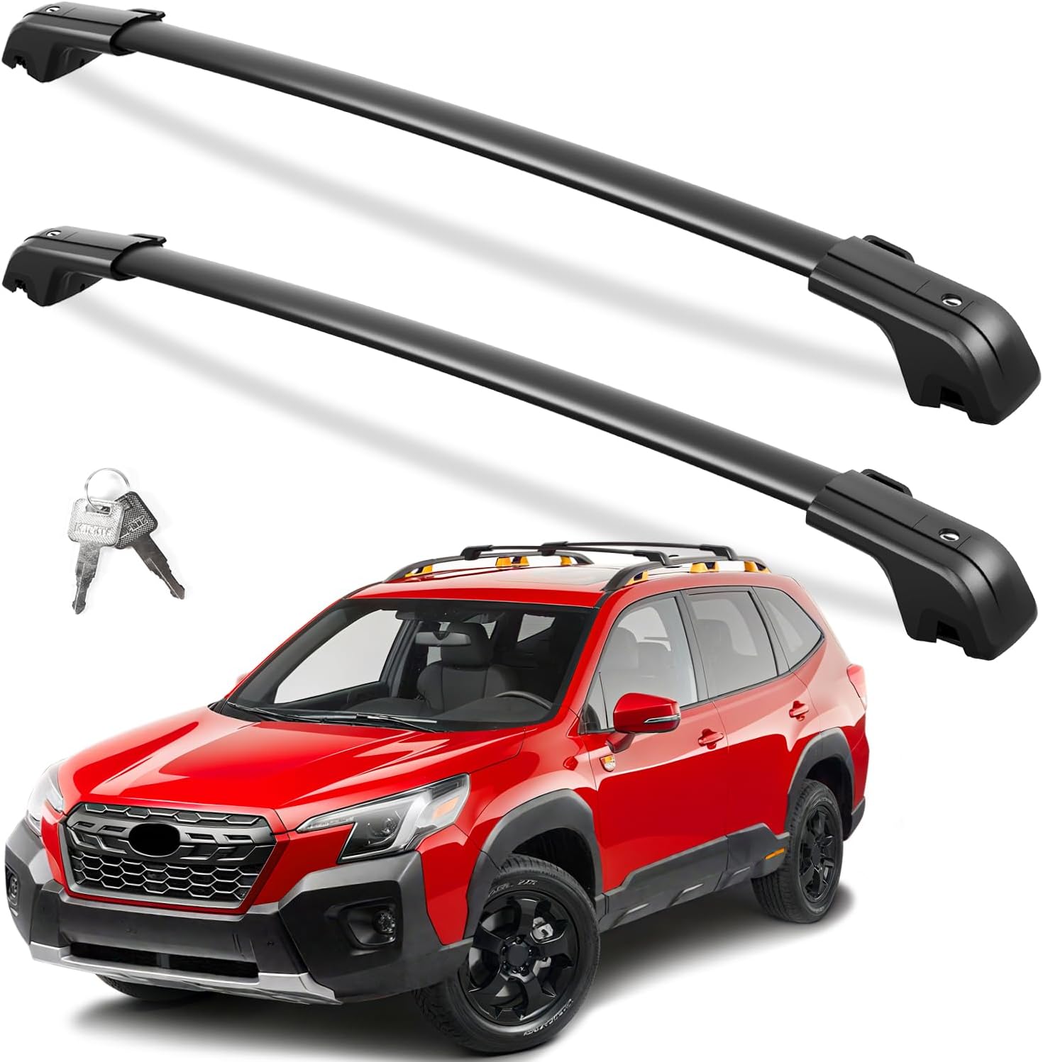 Detalle de FengYu Heavy Duty Lockable Roof Rack 330 lbs