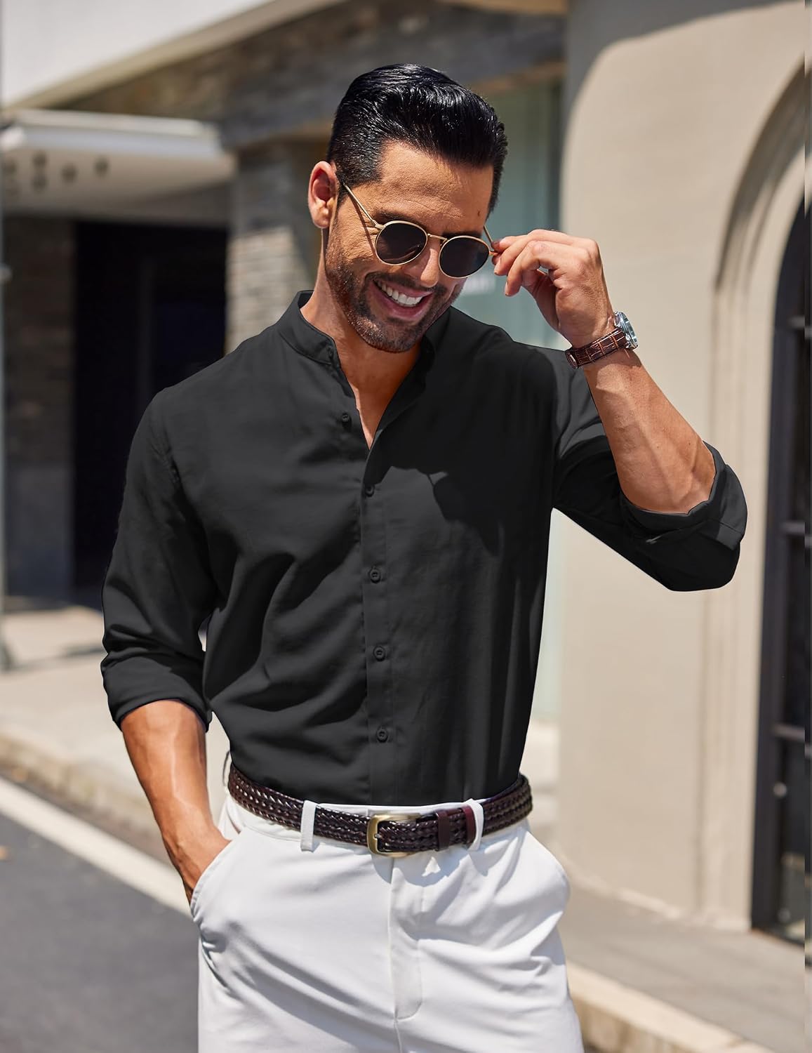 Thumbnail 1 de COOFANDY Men's Oxford Shirt