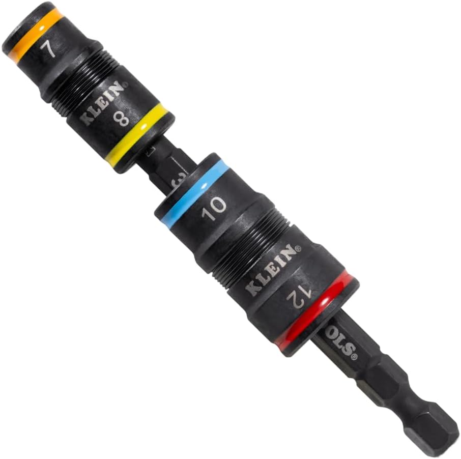 Detalle 2 de Klein Tools 32931M – nasadka udarowa 2 w 1, 8 i 10 mm, magnes