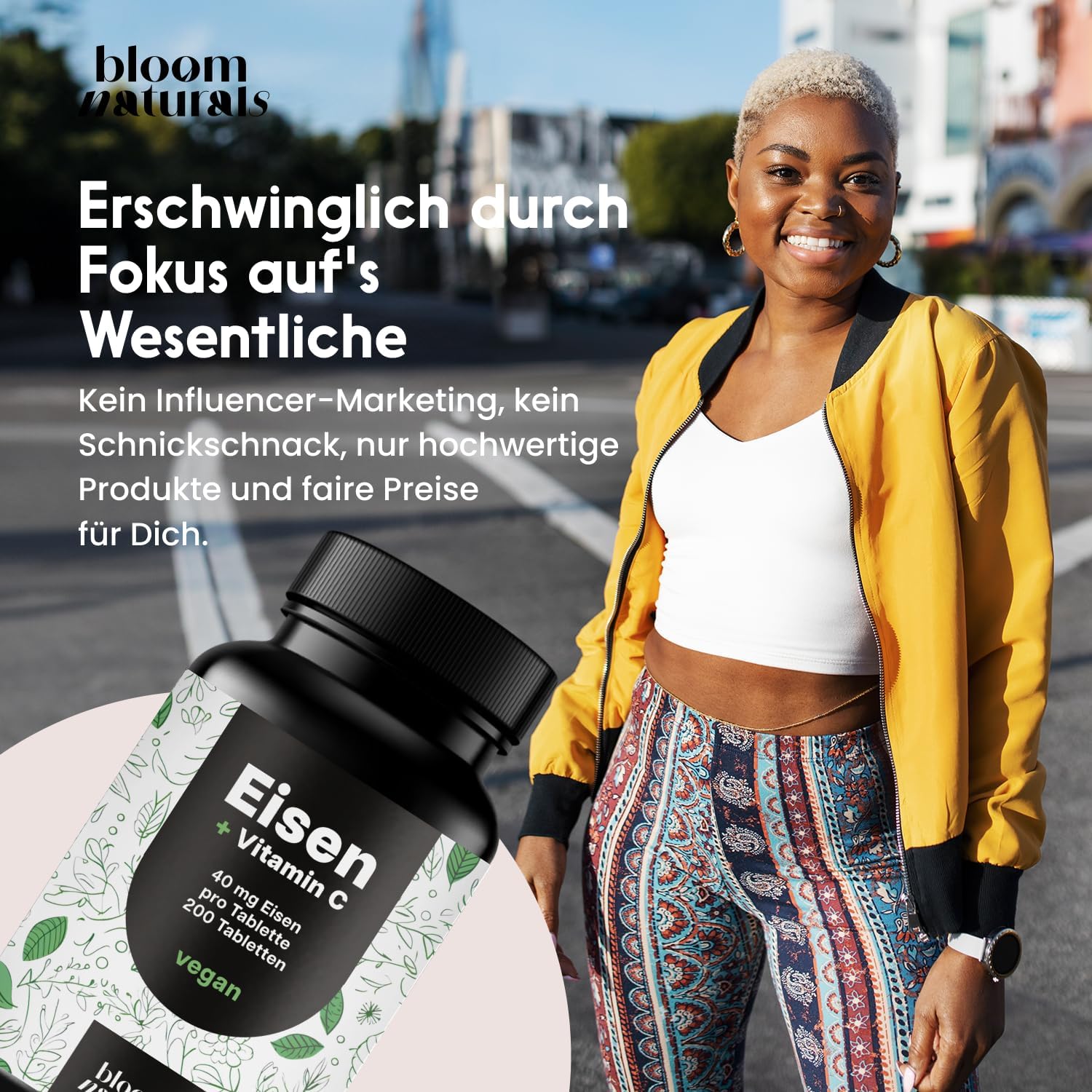 Detalle 2 de Eisentabletten mit Vitamin C – 40 mg pro Tablette