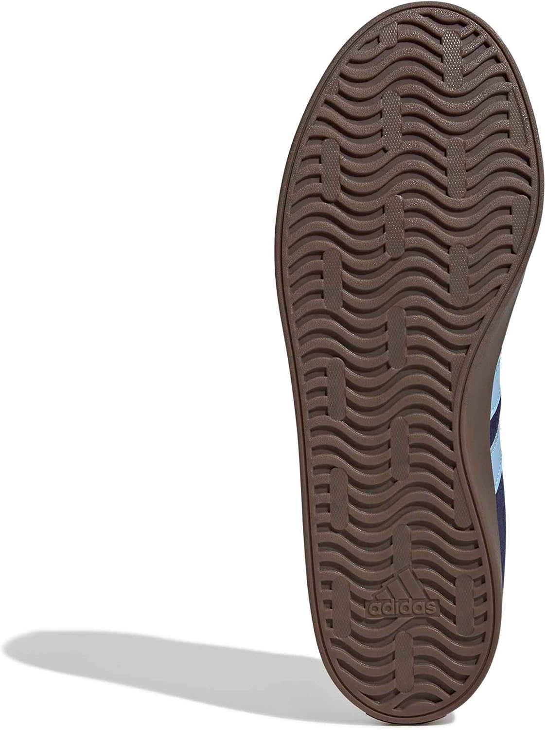 Thumbnail 6 de adidas Hombre VL Court 3.0 en piel con amortiguación y suela vulcanizada (Dark Blue/Clear Sky/Gold Met.)