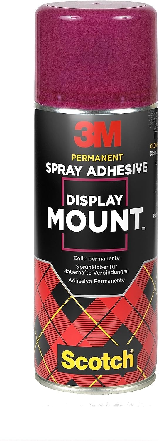 Detalle de Scotch PhotoMount Klebespray – Sprühkleber für Fotos und mehr, 400 ml