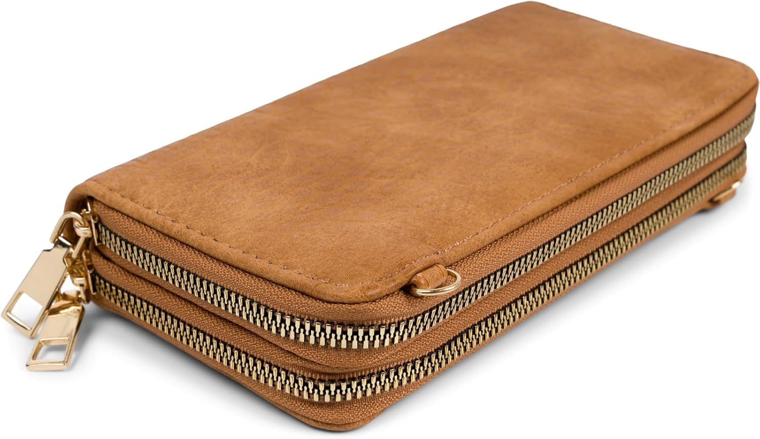 Detalle de styleBREAKER Donna 2 in 1 Mini Borsa a tracolla granulata: compatta, versatile e con doppi scomparti