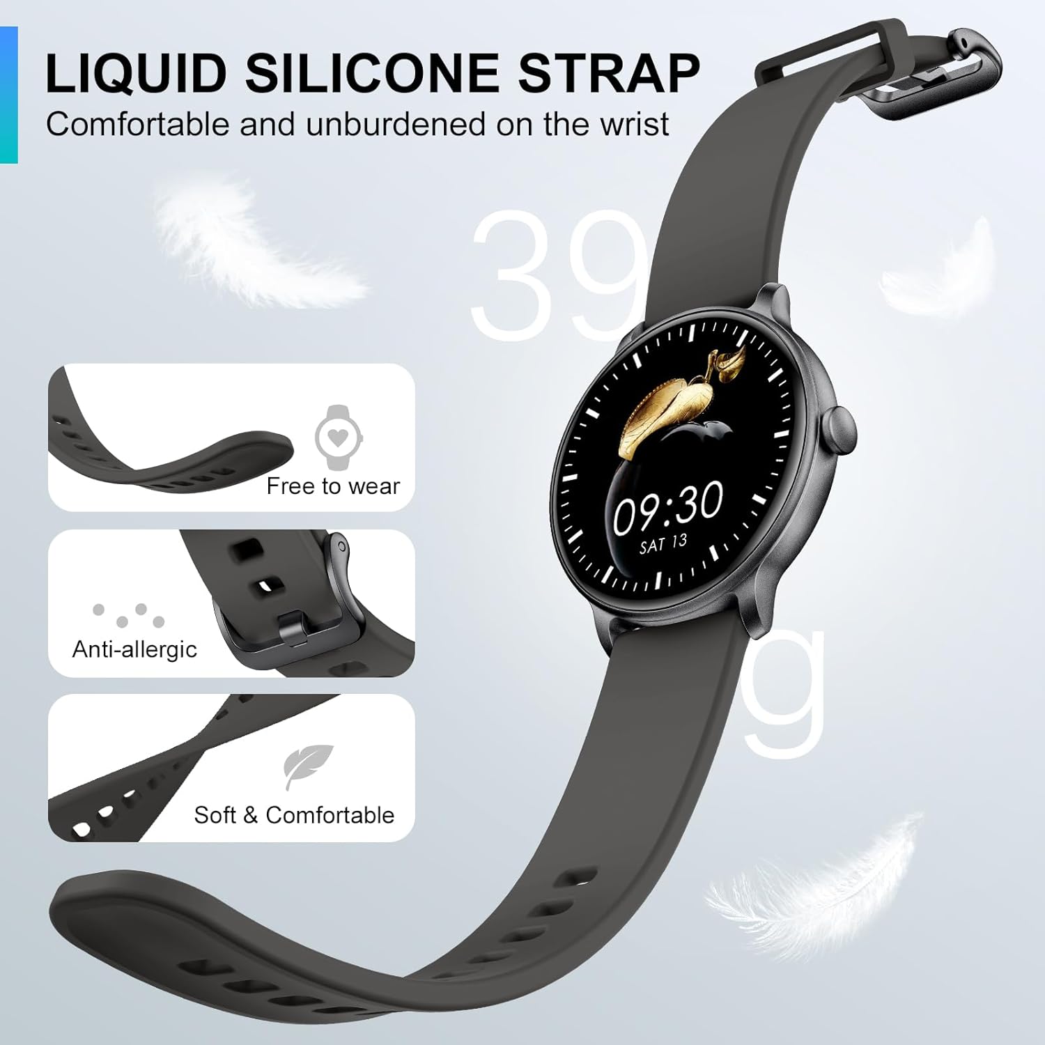 Thumbnail 6 de Smart Watch with 1.43" AMOLED Display — Call, Fitness Tracking and IP68 Waterproof