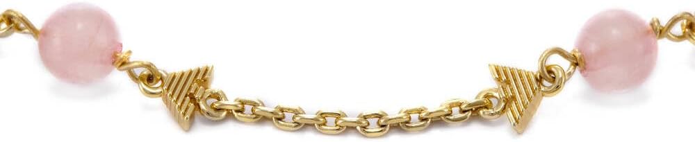 Thumbnail 2 de Bracelet Emporio Armani en laiton ou acier inoxydable, fermoir à homard ton or