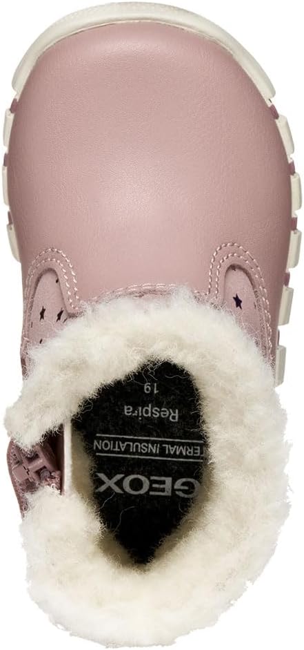 Detalle de Geox Baby Mädchen B Iupidoo GirlFirst Walker Shoe – flexible, warm und sicher für den ersten Schritt