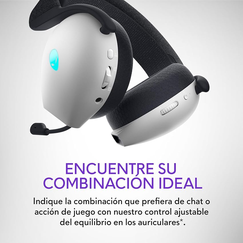 Detalle de Alienware AW720H auriculares inalámbricos gaming