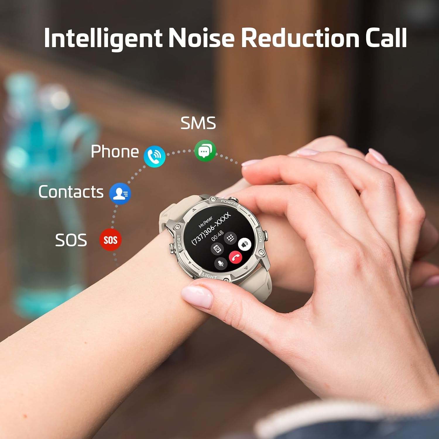 Thumbnail 5 de 178+ GPS Smart Watch 1.43" AMOLED, 21‑Day Battery