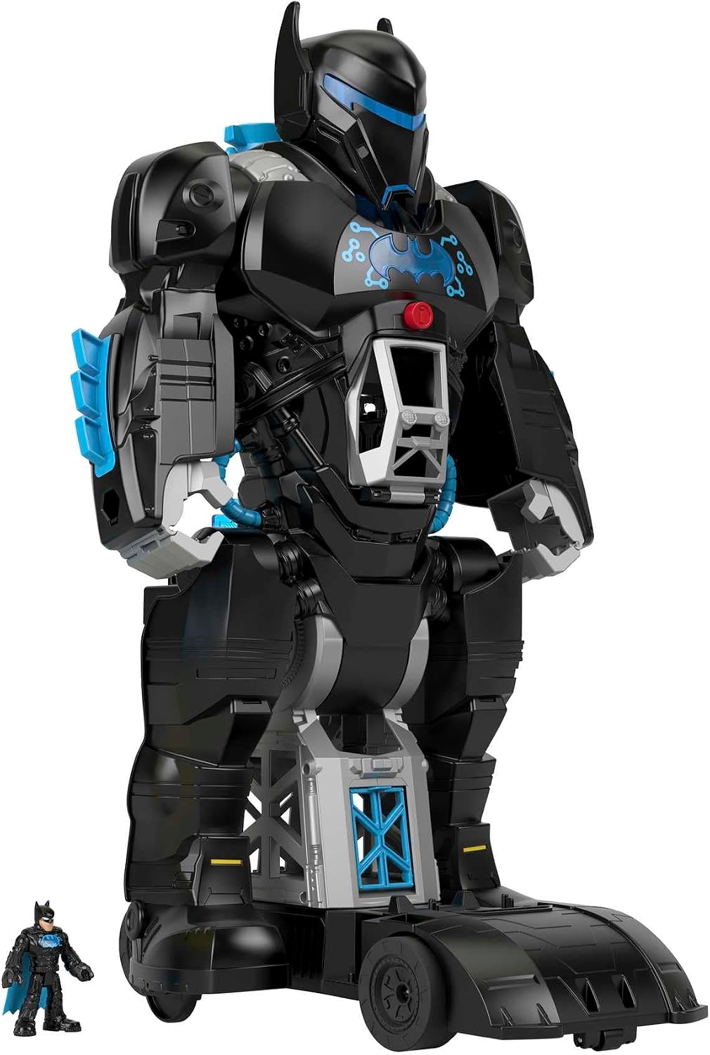 Thumbnail 4 de Fisher-Price HBV67 Imaginext DC Super Freunde Bat-Tech Batbot – 2-in-1-Roboter mit Licht, Sound und Batcockpit