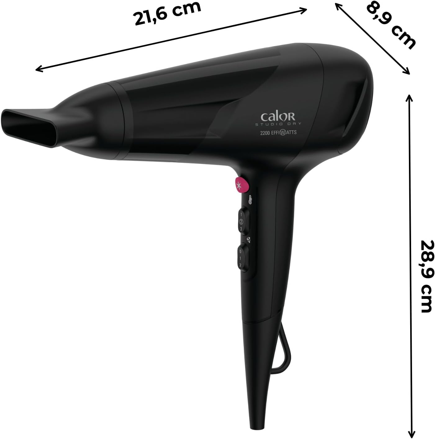 Thumbnail 6 de Calor Studio Dry CV5803C0 sèche-cheveux 6 réglages