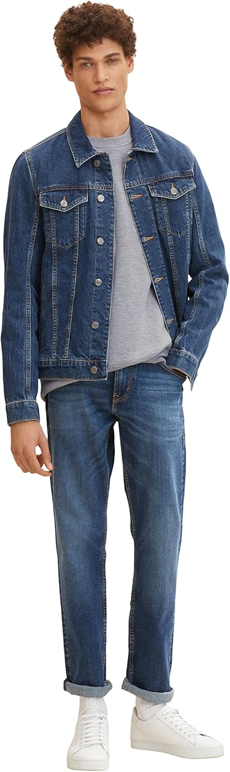 Thumbnail 5 de TOM TAILOR Herren Marvin Straight Jeans (5-Pocket) – nachhaltiger Baumwoll-Denim im geraden Schnitt