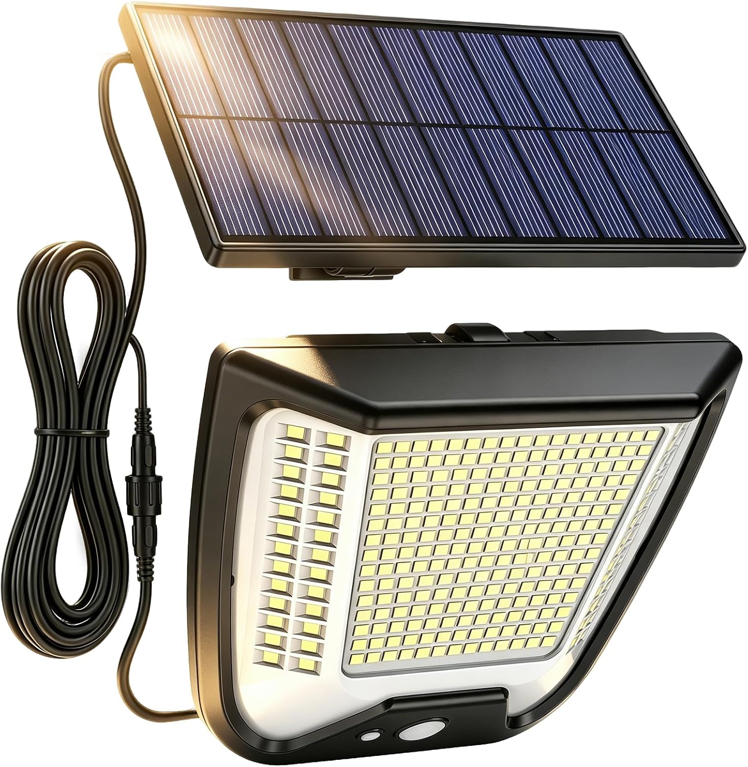 Detalle de Luce Solare LED Esterno con Pannello Vanranger — Faro Solar con Sensore movimento