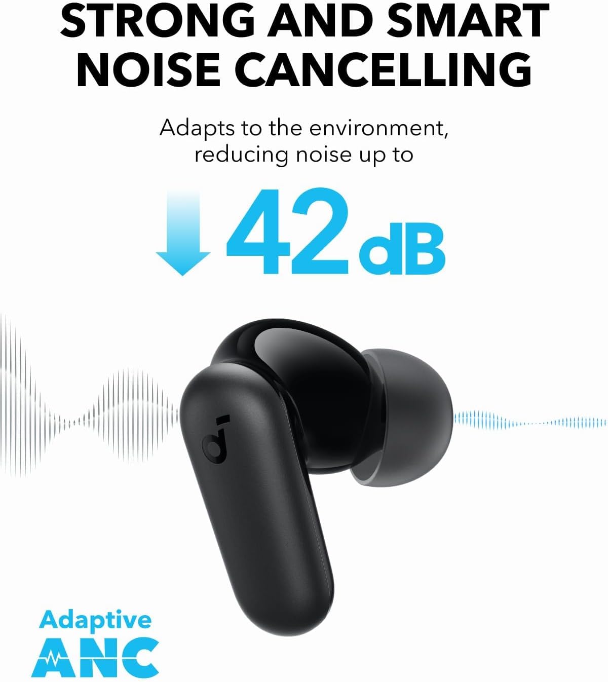 Thumbnail 2 de Soundcore P30i Noise Cancelling Earbuds 45H