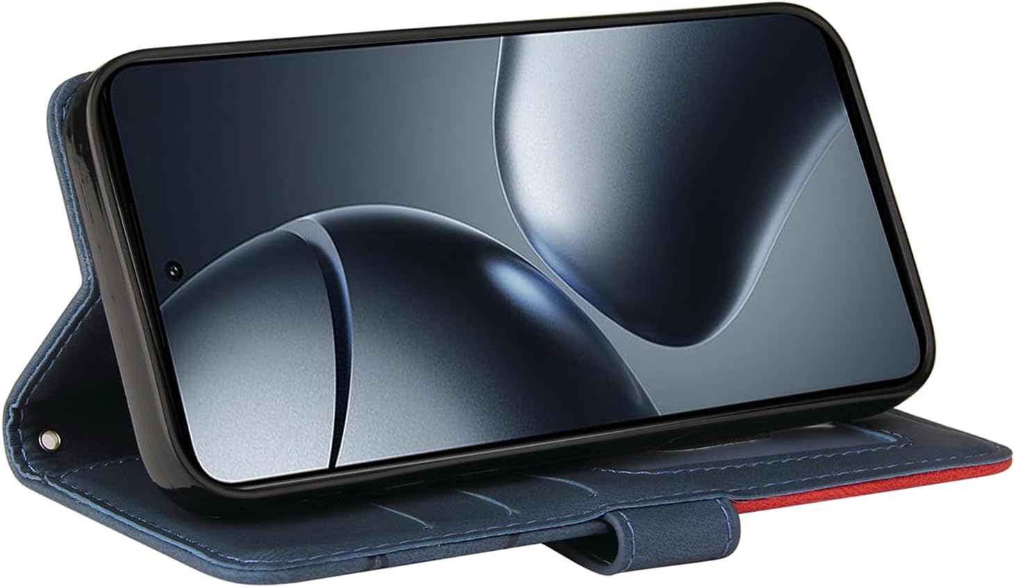 Thumbnail 2 de CXTCASE Flip-Hülle für Xiaomi 14T Pro (blau) mit Kartenfächern und Klappfunktion