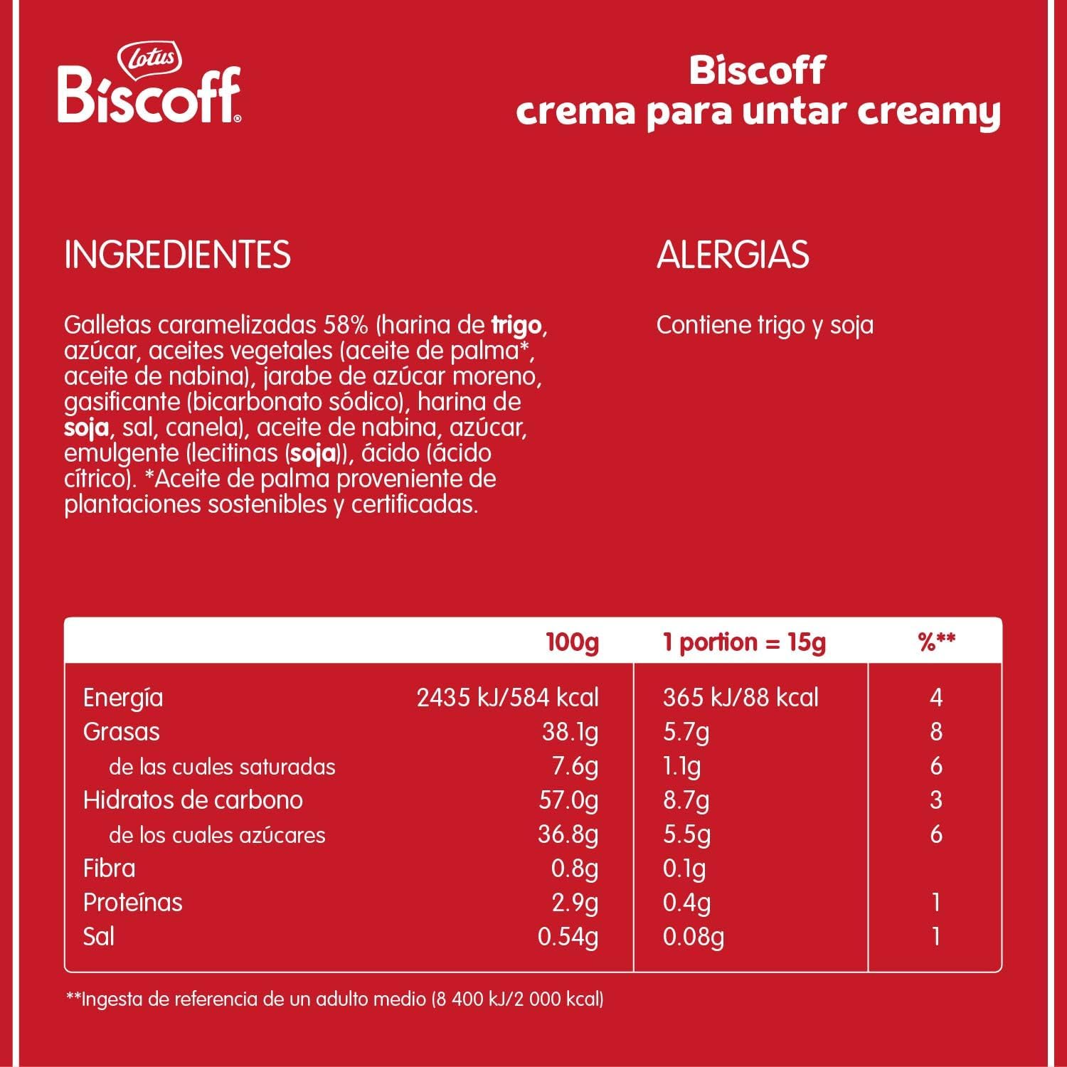 Thumbnail 5 de Lotus Biscoff 🎂 Crema Dulce Cremosa 1.6kg Sin Frutos Secos