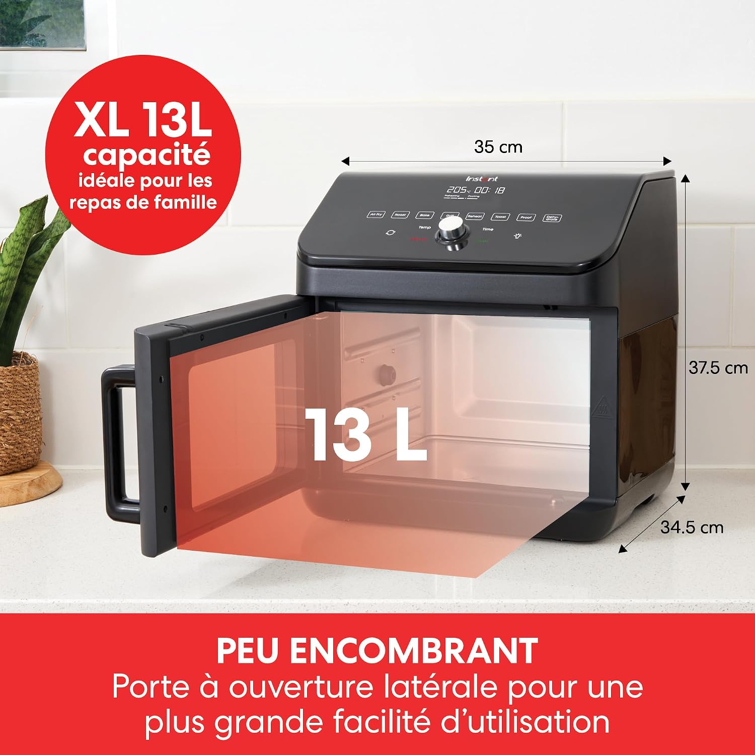 Thumbnail 5 de Instant 13L Friteuse sans huile 1700W
